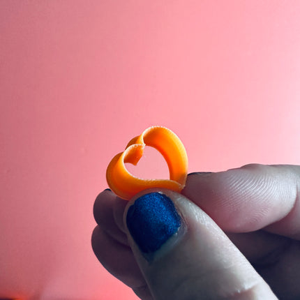 Sweet Heart mini clay Stud cutter set | polymer clay heart stud cutters - Create Along 