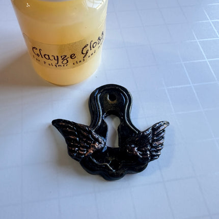 Clayze Clear Gloss Glaze – Polymer Clay Sealer Varnish | 30ml High-Gloss Finish - Create Along 