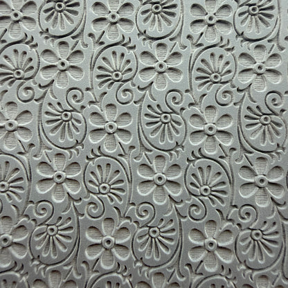Spinning Daisies Rubber Texture Stamp | 3x4 Inch