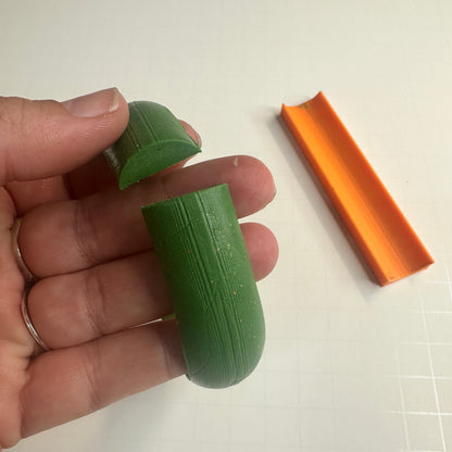Bangle Bracelet Builder Polymer Clay Tool – Choose Deep or Shallow Curve | Make Smooth Clay Bangles &amp; Cuffs - Create Along 