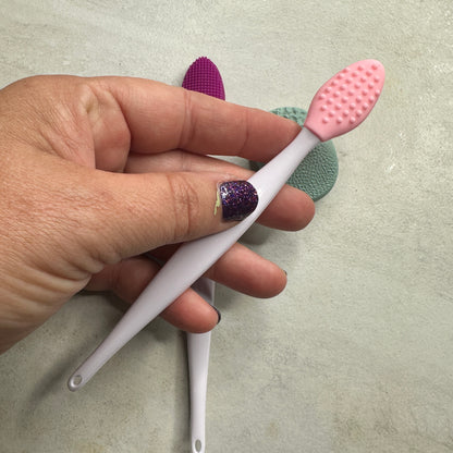 The Pebble Pusher – Double-Sided Silicone Texture Tool for Moss, Rock & Organic Clay Effects - Create Along 