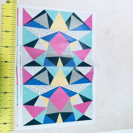 Fun Themes Magic Transfer Paper half sheet printed ready to use - Create Along 