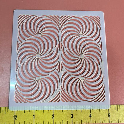 Illusion Mylar crafting stencil - Create Along 