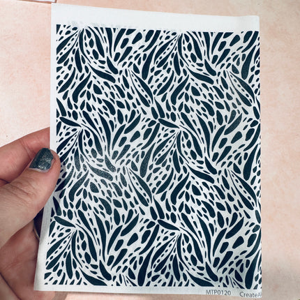 Black and White Magic Transfer Paper half sheet printed ready to use - Create Along 