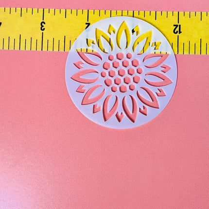 Ring Around the Rosies Stencil Set – 6-Piece 2.5" Floral Stencil Set for Earrings, Pendants, Coasters & Artist Coins - Create Along 