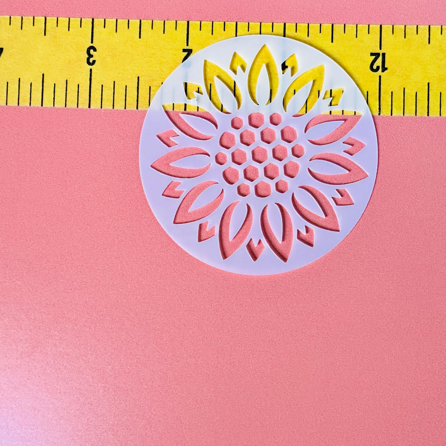 Ring Around the Rosies Stencil Set – 6-Piece 2.5" Floral Stencil Set for Earrings, Pendants, Coasters & Artist Coins