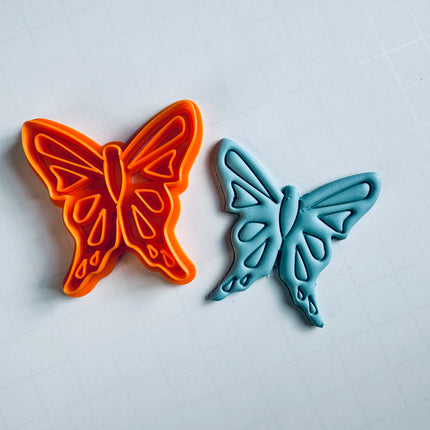 Big Bold Butterfly Cutters – Wide or Narrow Detailed Wings for Polymer Clay Statement Jewelry & Sculpture - Create Along 