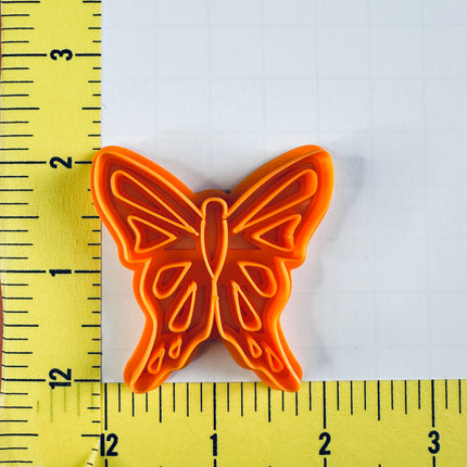 Big Bold Butterfly Cutters – Wide or Narrow Detailed Wings for Polymer Clay Statement Jewelry & Sculpture - Create Along 