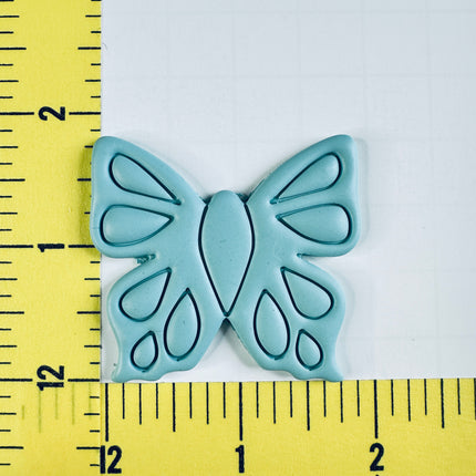Big Bold Butterfly Cutters – Wide or Narrow Detailed Wings for Polymer Clay Statement Jewelry & Sculpture - Create Along 