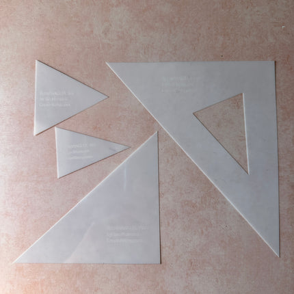 BlendAngles Skinner Ombre Gradient blend clay templates for Pasta Machine - Create Along 