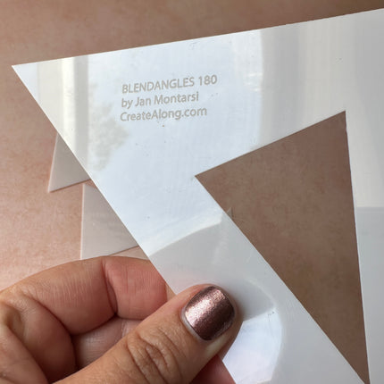 BlendAngles Skinner Ombre Gradient blend clay templates for Pasta Machine - Create Along 