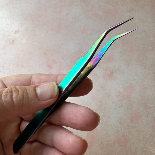 Precision Tweezer Multicolor Metal