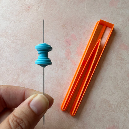 Set of 5 Roll up paper bead style clay cutters - series 1 - Create Along 