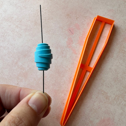 Set of 5 Roll up paper bead style clay cutters - series 1 - Create Along 
