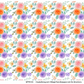 Floral Patterns Magic Transfer Paper half sheet printed ready to use