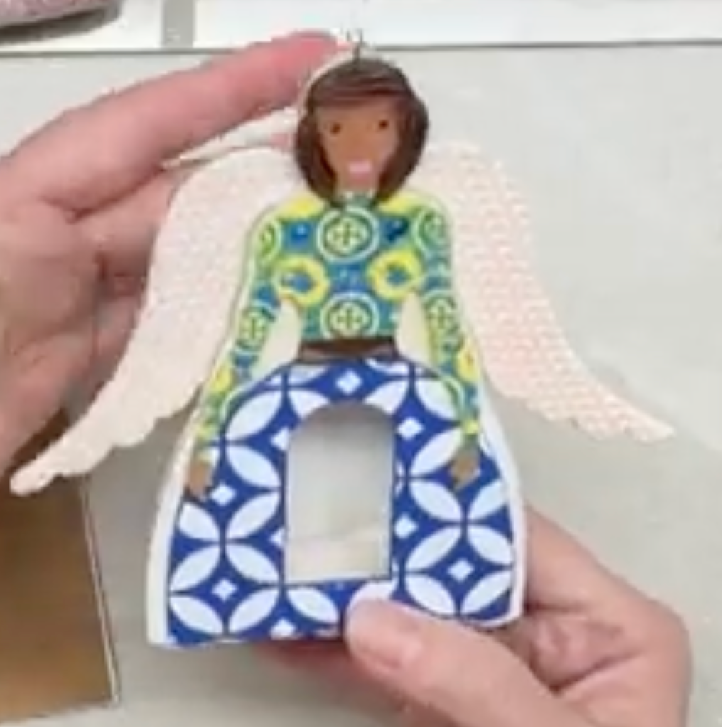 Doll Cutter Set with optional angel or fairy wings