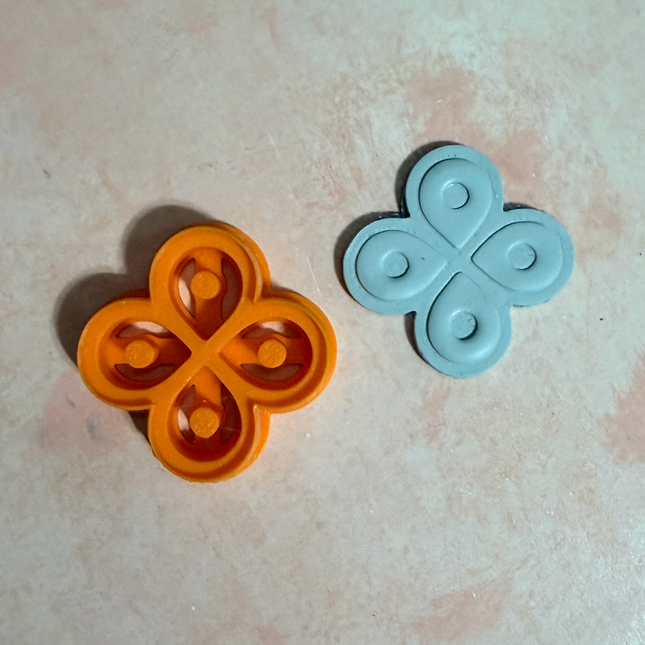 Celtic Collection - Shamrock Knot polymer clay cutter