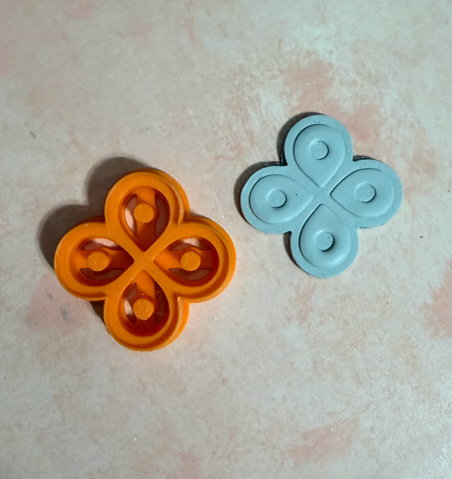 Celtic Collection - Shamrock Knot polymer clay cutter