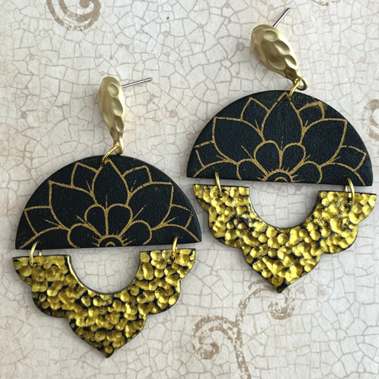 Simply Gold Clay earring project kit