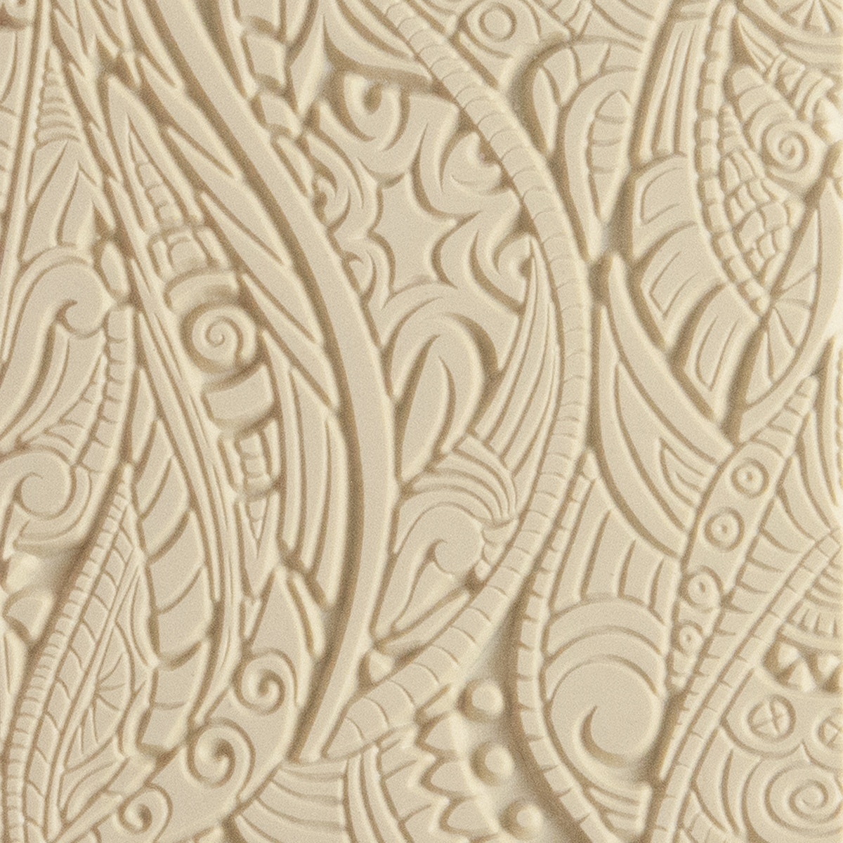Texture Tile - Tribal Zen Multi-Tangle Embossed