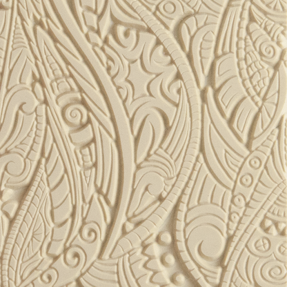 Texture Tile - Tribal Zen Multi-Tangle Embossed