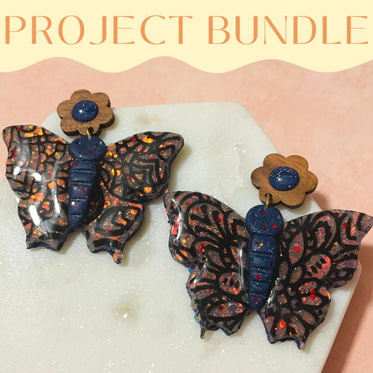 Butterfly Transfer Earring project bundle