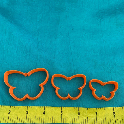 Butterflies clay cutter set | polymer clay butterfly cutter | make butterfly clay earrings | matching set of butterfly cutters - Create Along 