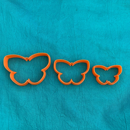 Butterflies clay cutter set | polymer clay butterfly cutter | make butterfly clay earrings | matching set of butterfly cutters - Create Along 