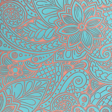 Shadows of Your Love Polymer Clay Silkscreen – Henna-Inspired Floral Pattern - Create Along 