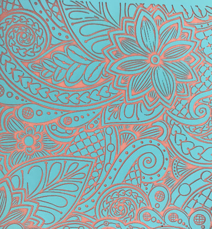 Shadows of Your Love Polymer Clay Silkscreen – Henna-Inspired Floral Pattern - Create Along 