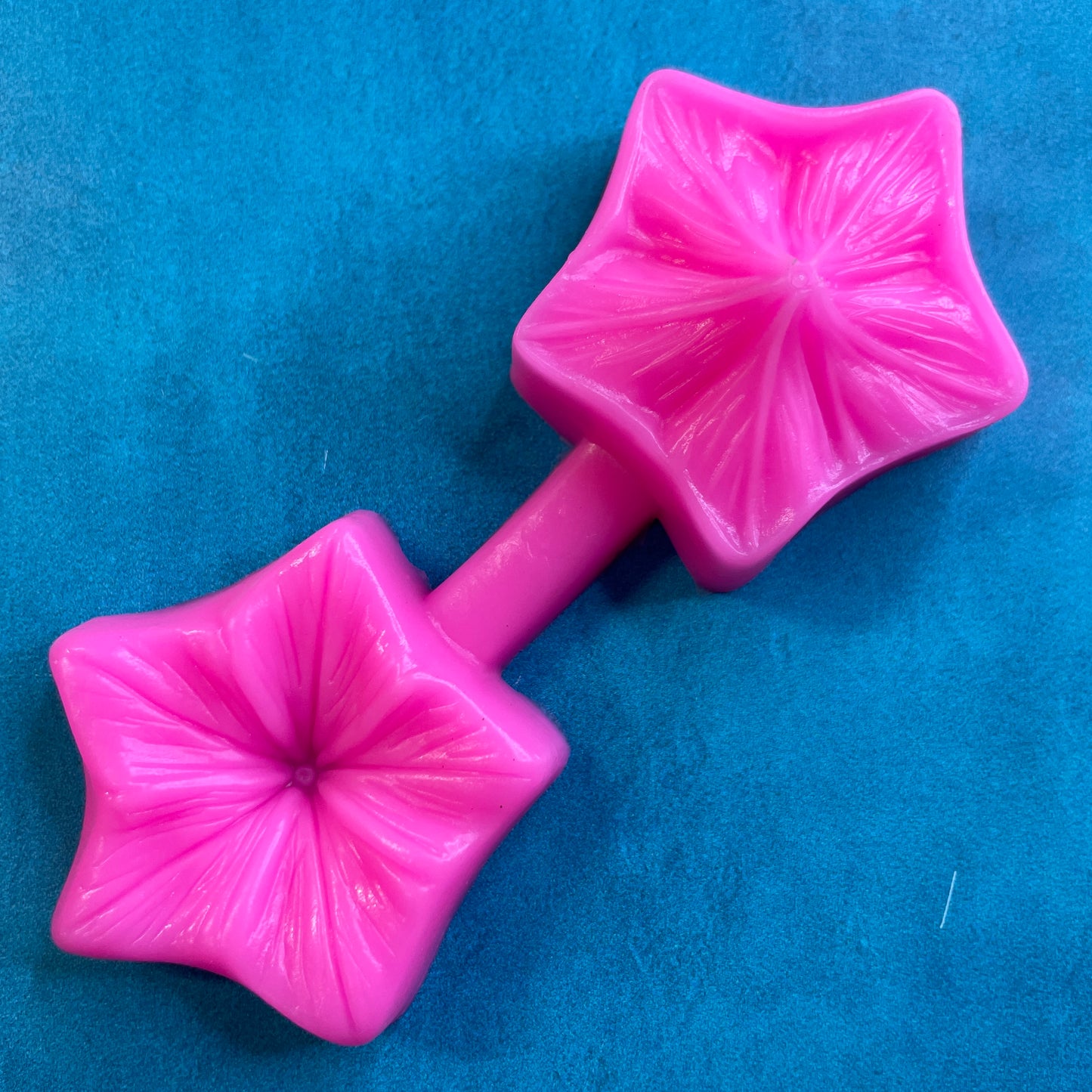 Small Pointed Petal Flower press mold | silicone polymer clay and food safe mold