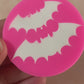 Flying Bats Polymer clay mold silicone heat safe rubber Halloween bat