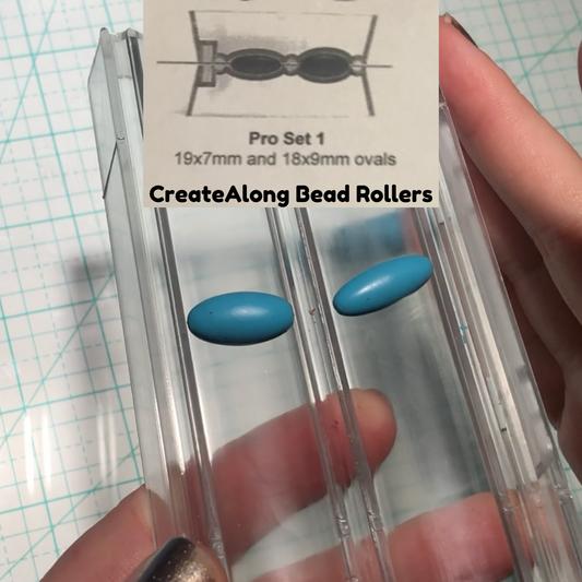 Pro Bead Roller Set 1 - ORIGINAL not 3D PRINTED - make 2 oval shapes in polymer clay cork clay fondant