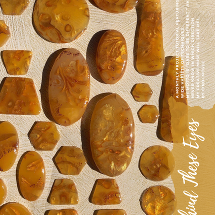 Metallic & Pearl Effect Tutorials Magazine: November 2021 Passion for Polymer Clay DIGITAL Downloadable PDF - Create Along 