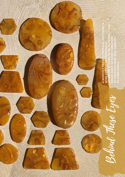 Metallic & Pearl Effect Tutorials Magazine: November 2021 Passion for Polymer Clay DIGITAL Downloadable PDF - Create Along 