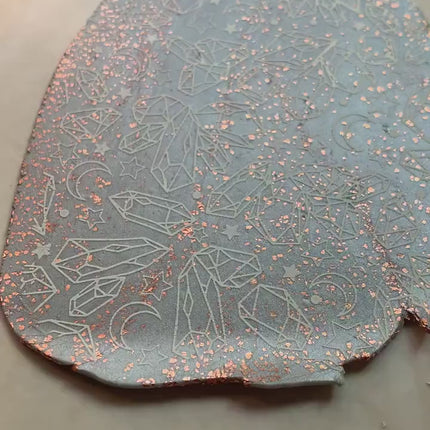 Paris Iron Silkscreen Stencil For Polymer Clay