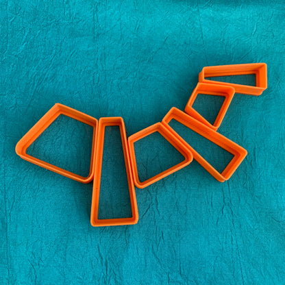 Egyptian Collar necklace polymer clay cutter set earrings drop - Create Along 