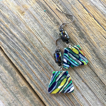 Egyptian Collar necklace polymer clay cutter set earrings drop - Create Along 