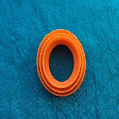Perfect Graduated Ovals basics polymer clay cutter set of 5 - Create Along 