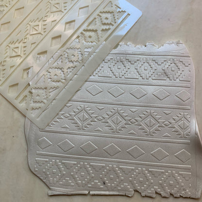 Western Quilt SouthWestern Mylar Stencil 3.5 x 5" - Create Along 
