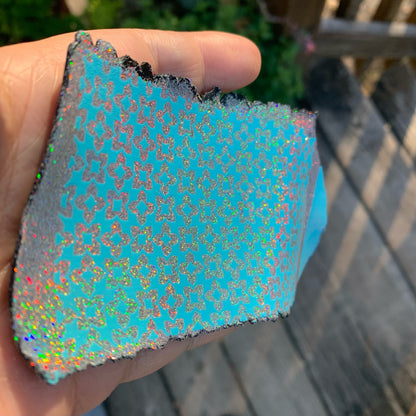 Holographic Glitter Superfine Sampler Bake-able 5 colors for Polymer Clay Resin - Create Along 
