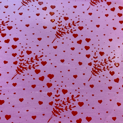 Love is in the Air Heart Valentines day Silkscreen Stencil Crafting, Polymer Clay, Art Jewelry, and Mixed Media