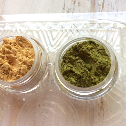 Pigments Mica Powders Essential Metallic for Polymer Clay Mixed Media Shimmer - Create Along 