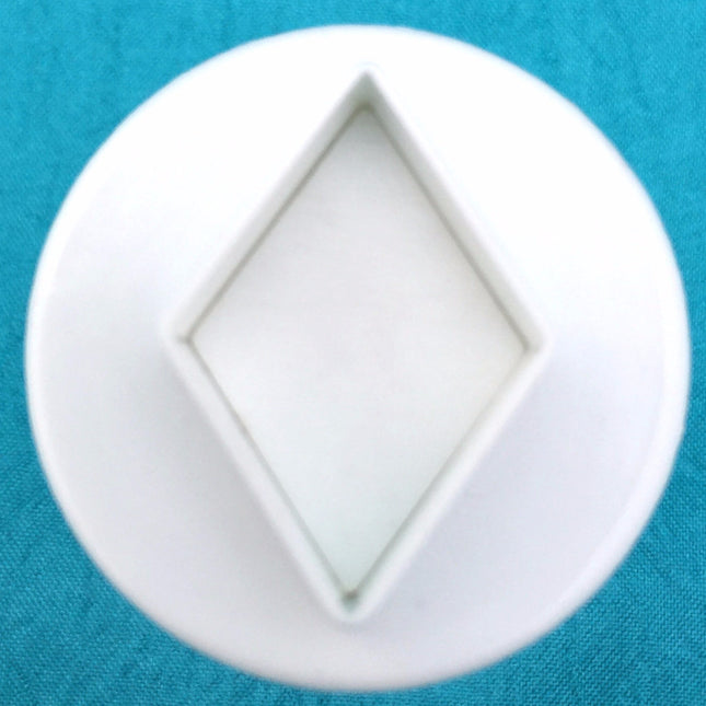 Mini Diamond Plunger 4 graduated sizes Jewelry Sized polymer clay cutters - Create Along 