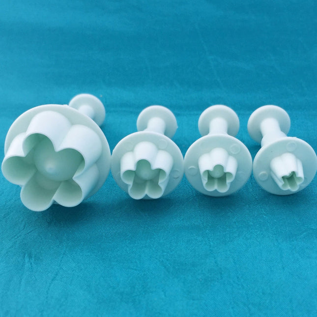 Mini Flowers Plunger Cutters for Polymer Clay, art jewelry, fondant, mixed-media and more - Create Along 