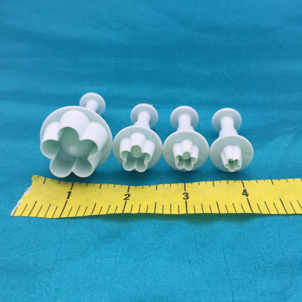 Mini Flowers Plunger Cutters for Polymer Clay, art jewelry, fondant, mixed-media and more - Create Along 