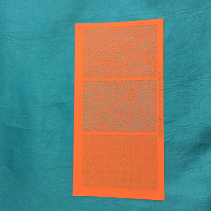 Silkscreen Stencil Shrines 1 3 Patterns For Crafting For Polymer Clay + Mixed Media - Create Along 