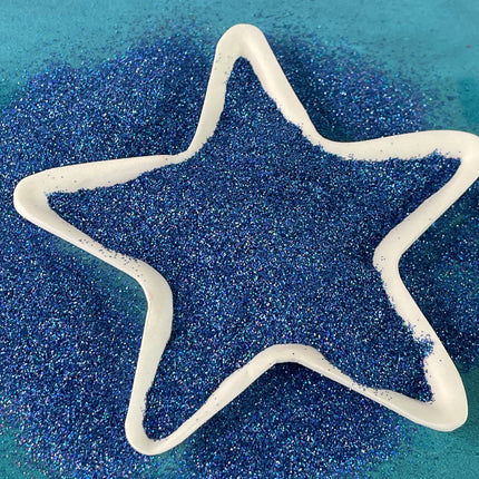 Gulf of Mexico Blue Superfine Holographic Glitter for pens candles earrings clay resin mugs slime tumblers nail art 2 oz - Create Along 
