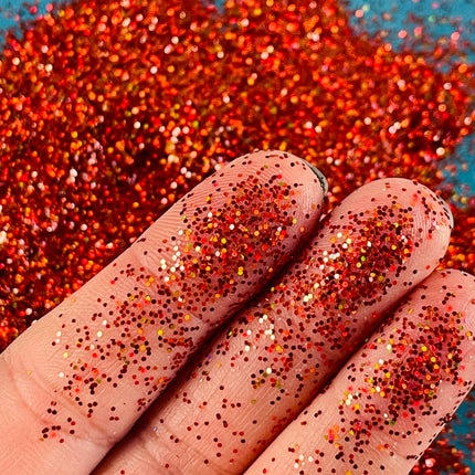 Sunrise Brown Holo SF Glitter for pens candles earrings clay resin mugs slime tumblers nail art 2 oz - Create Along 