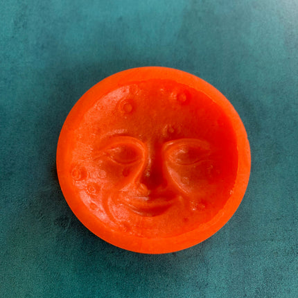 Moon Face Silicone Earring Jewelry Mold for UV resin, polymer clay tools and supplies - Create Along 